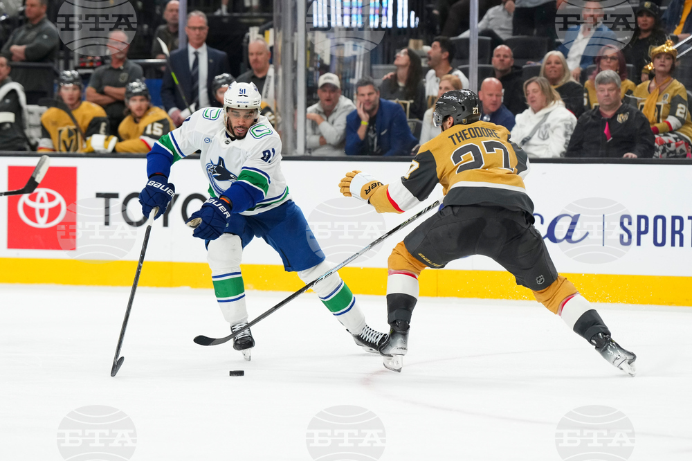 Canucks Golden Knights Hockey
