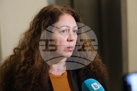 Висш съдебен съвет - Таня Радуловска - брифинг