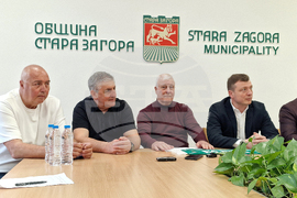 Стара Загора - Община - Берое - ветерани - пресконференция