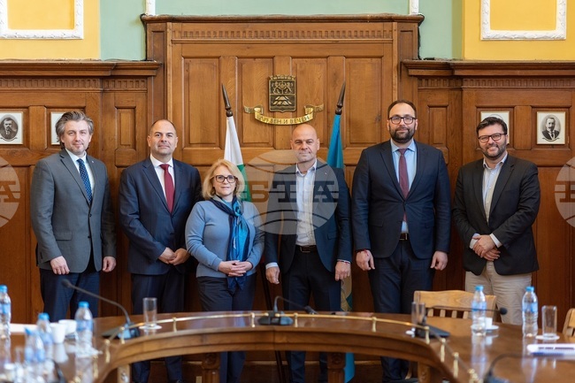 Кметът на Пловдив Костадин Димитров обсъди с американски партньори нови възможности за инвестиции и сътрудничество