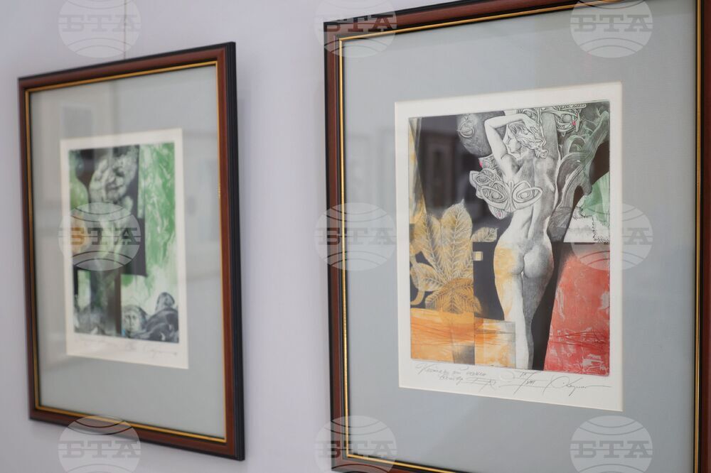 Бургас - Христо Керин - изложба графика