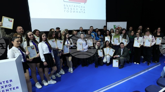 Наградите „Българска мебел на годината“ бяха връчени в Интер Експо Център в София