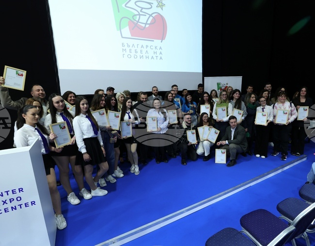 Наградите „Българска мебел на годината“ бяха връчени в Интер Експо Център в София