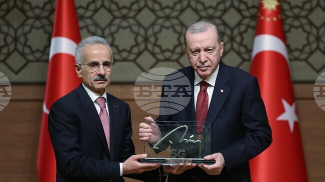 Ердоган определи въвеждането на 5G в Турция като нов етап за страната 