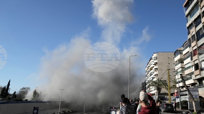 Израел атакува цели в Бейрут на фона на съобщения за удари на различни места в Близкия изток