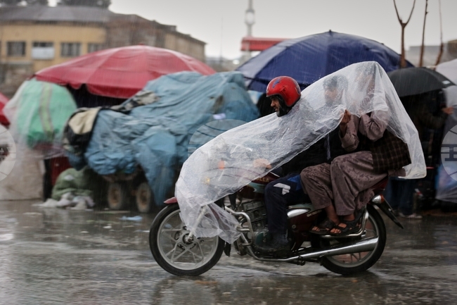 APTOPIX Afghanistan Weather