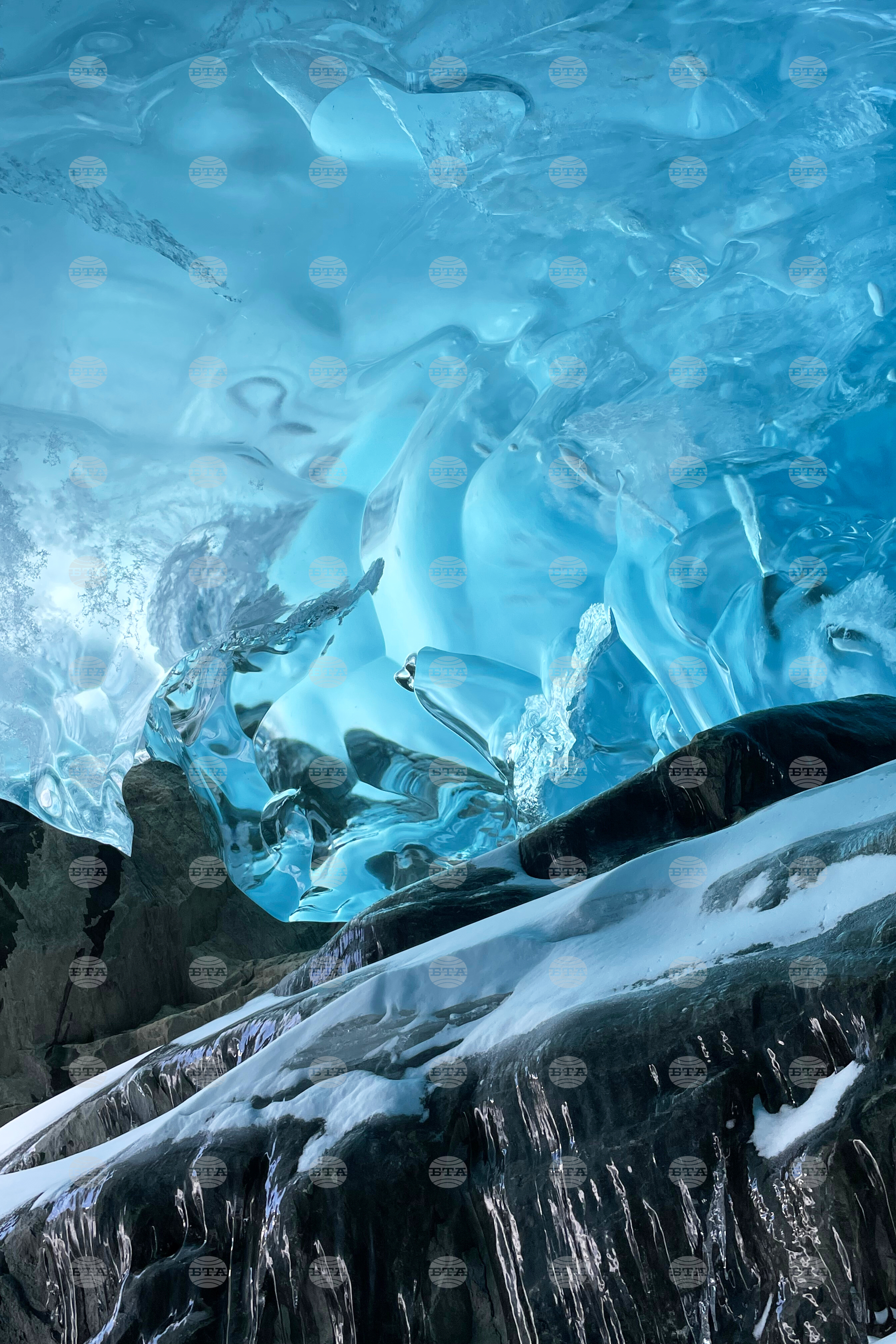 Alaska Glacier Ice Cave