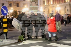 Сърбия - протест