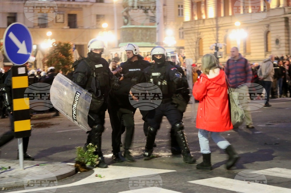 Сърбия - протест