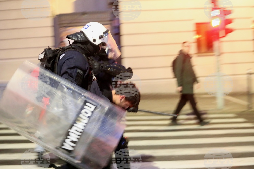 Сърбия - протест