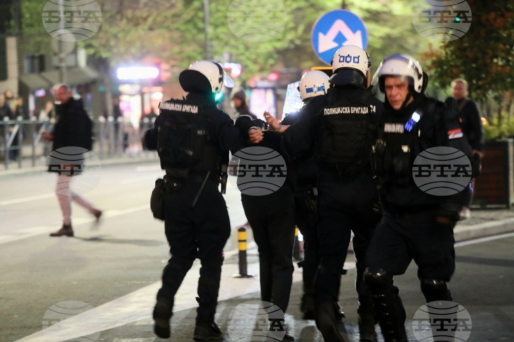 Сърбия - протест