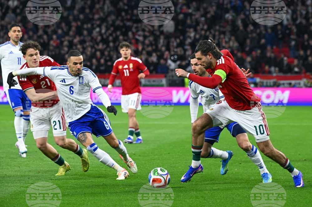 Hungary Greece Soccer