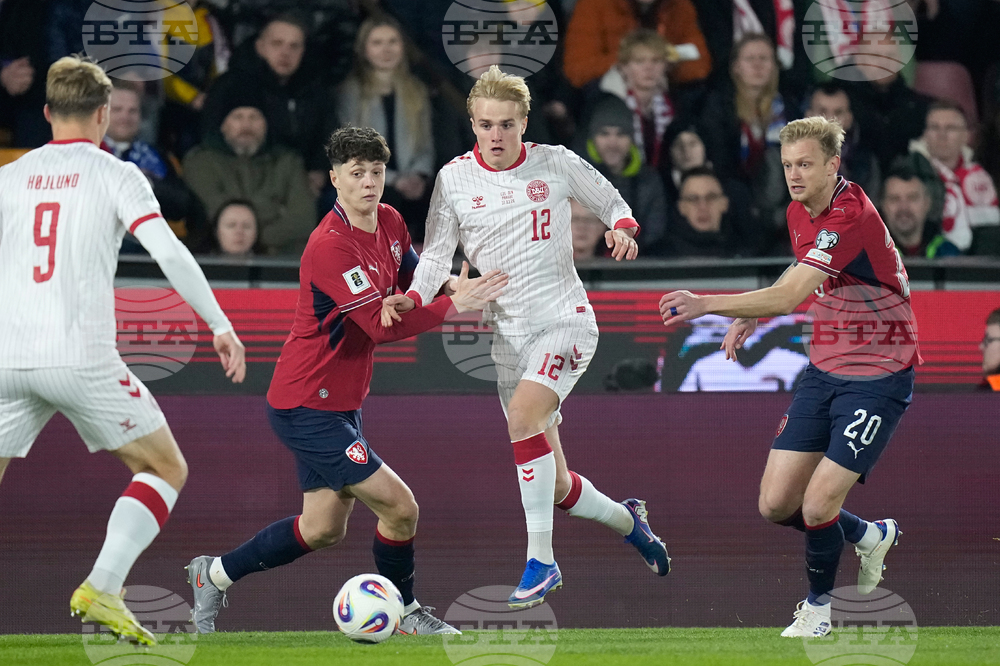 Czechia Denmark WCup Soccer