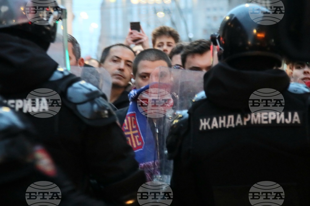 Сърбия - протест