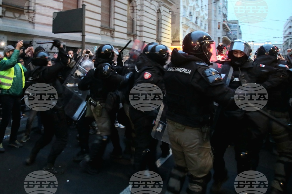 Сърбия - протест