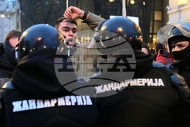 Сърбия - протест