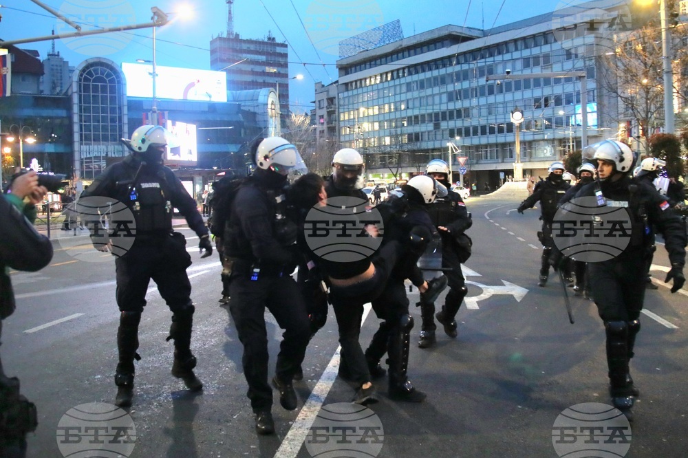 Сърбия - протест