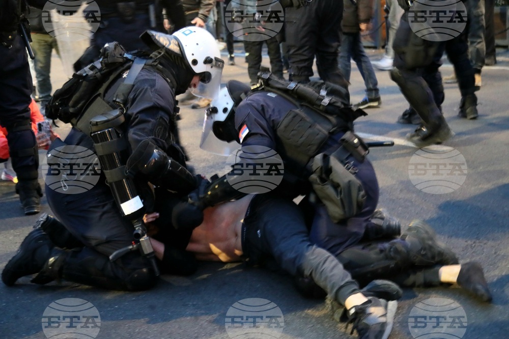 Сърбия - протест