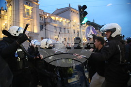 Сърбия - протест