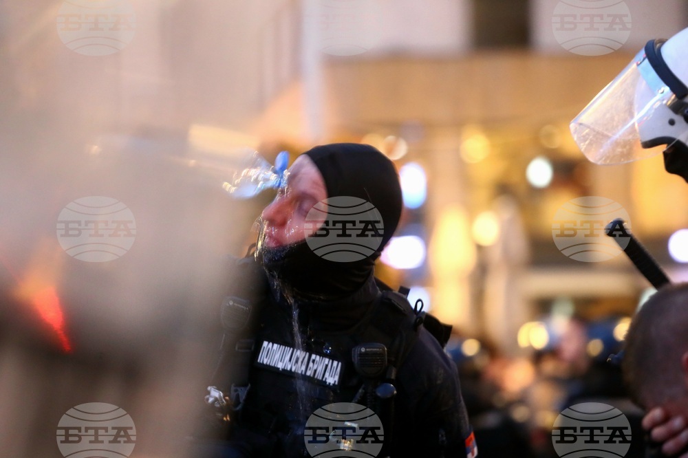 Сърбия - протест