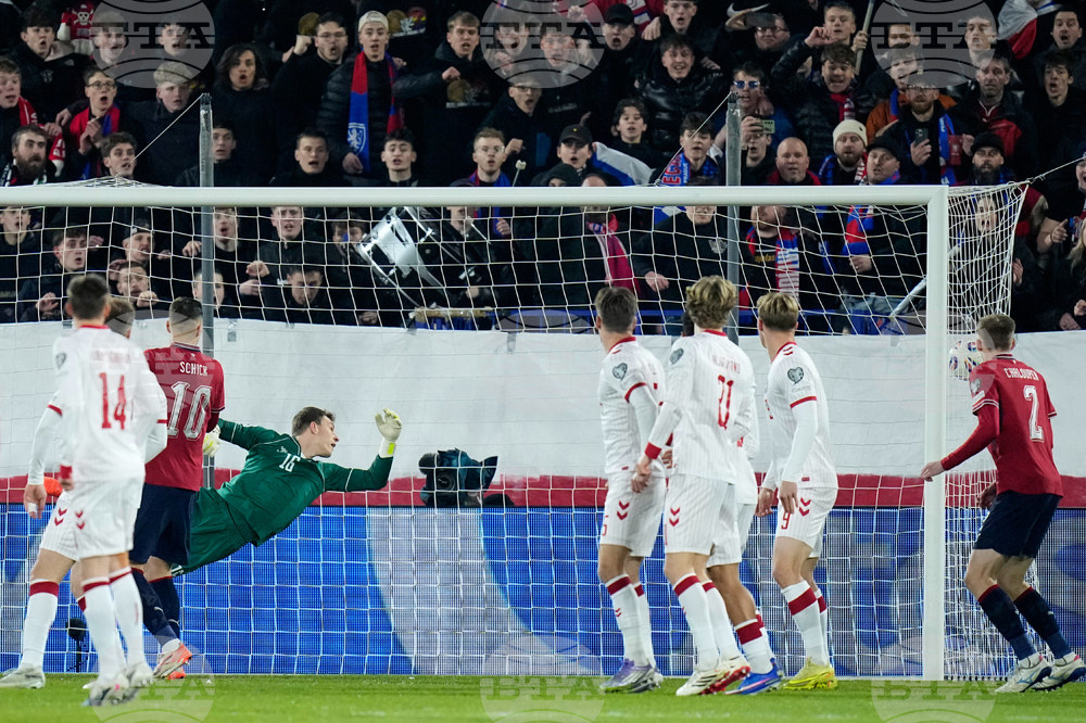 Czechia Denmark WCup Soccer