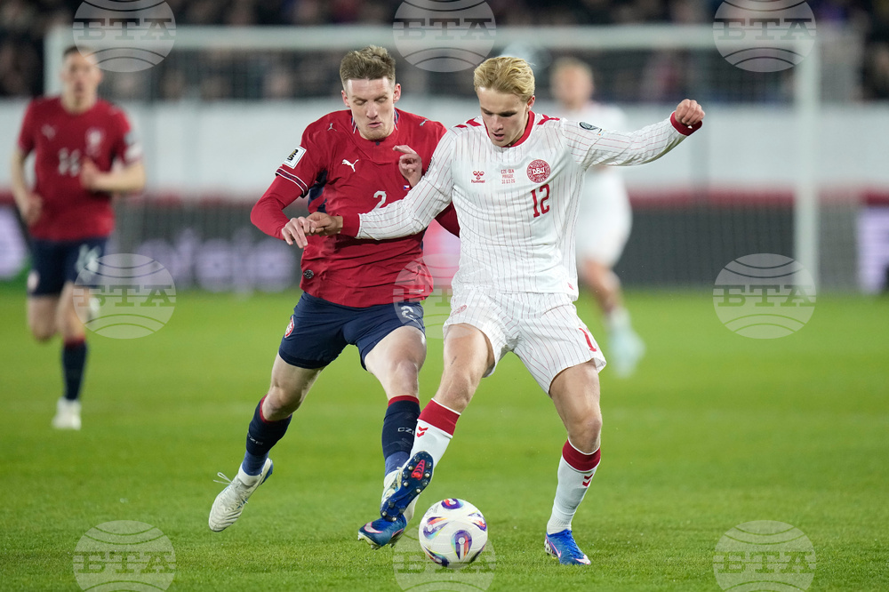 Czechia Denmark WCup Soccer