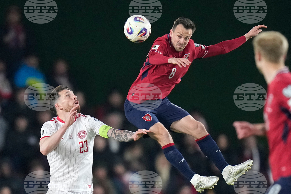 Czechia Denmark WCup Soccer