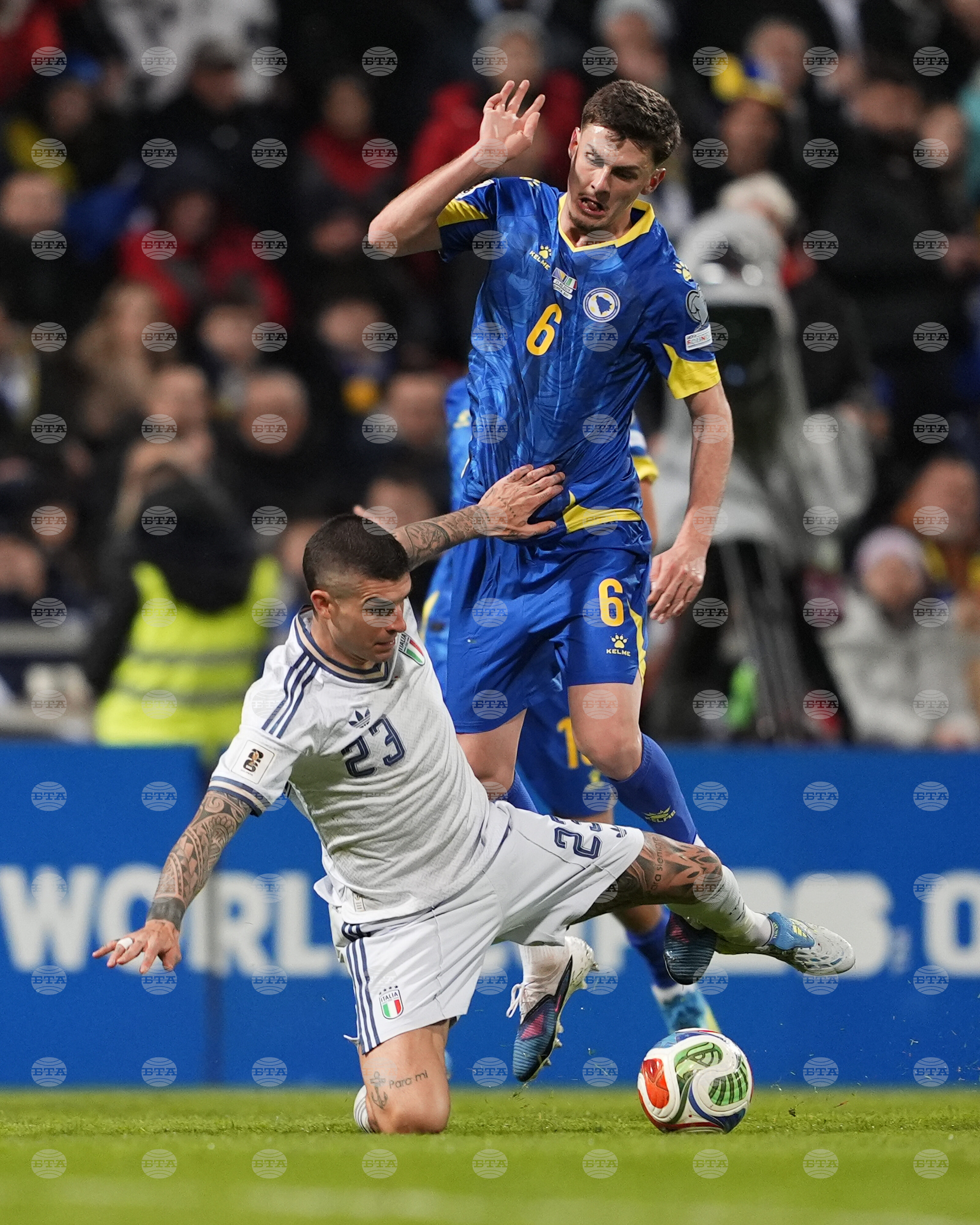 Bosnia Italy WCup Soccer