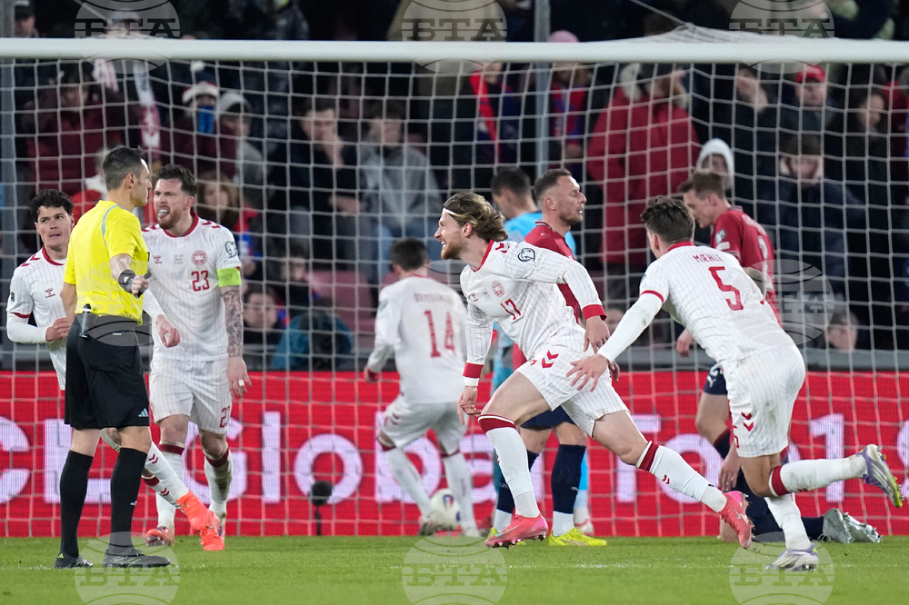 Czechia Denmark WCup Soccer