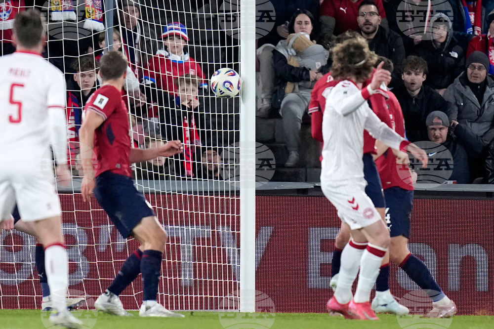 Czechia Denmark WCup Soccer