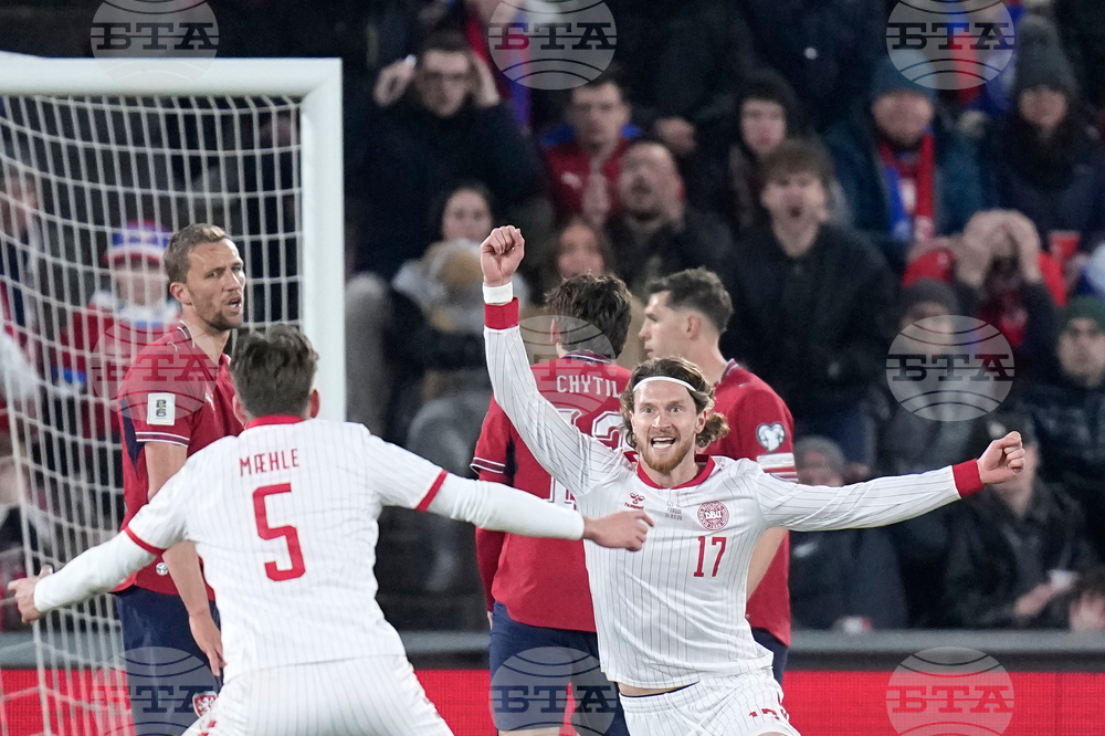 Czechia Denmark WCup Soccer