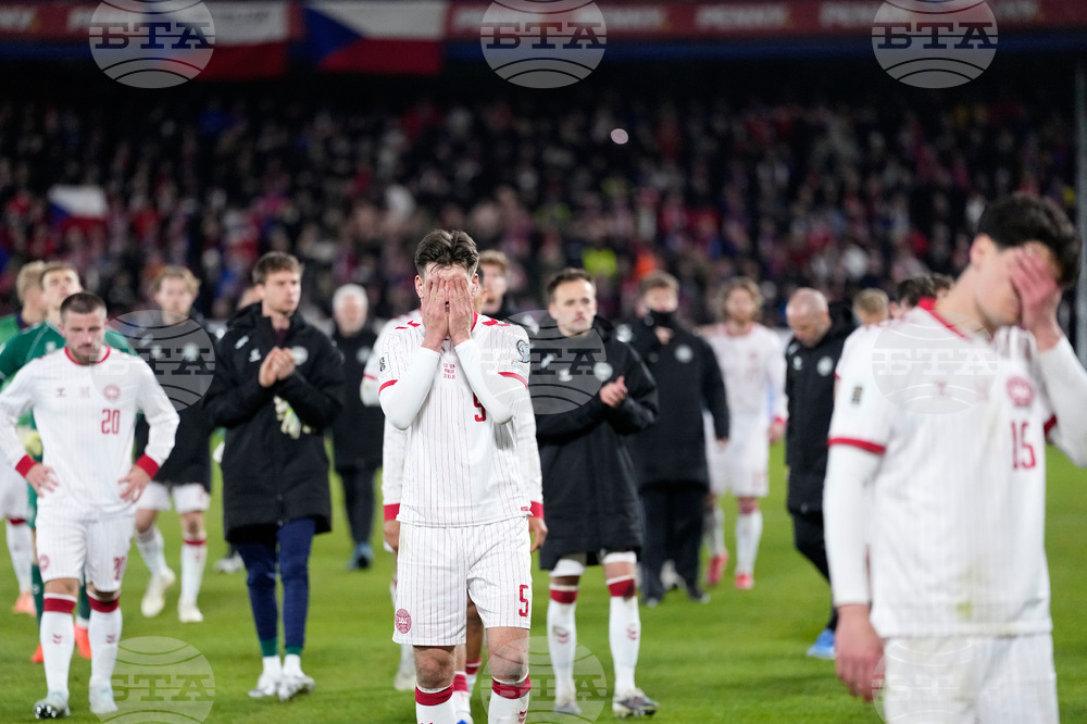 Czechia Denmark WCup Soccer