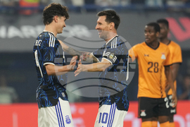 Argentina Zambia WCup Soccer