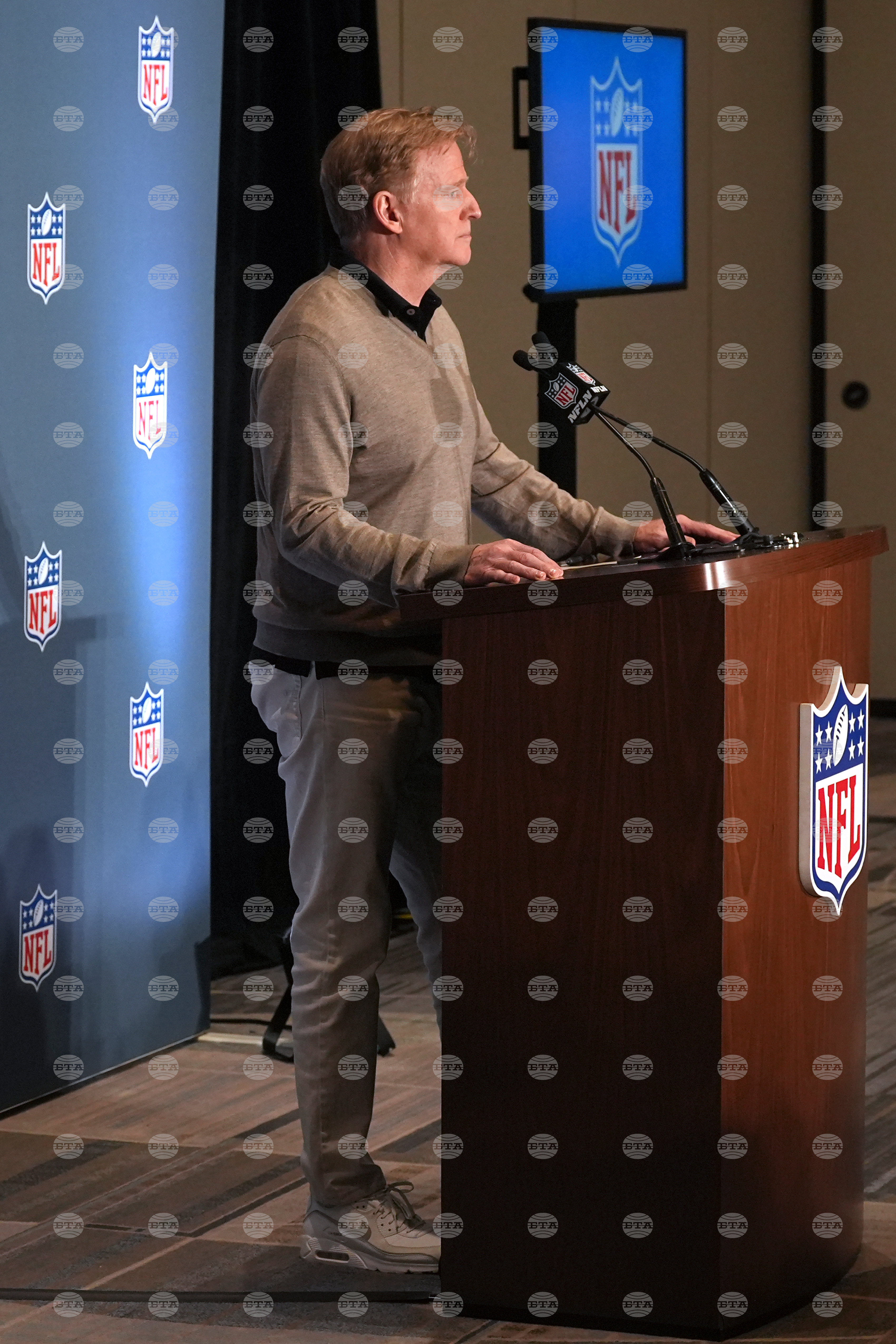 NFL Meetings Football