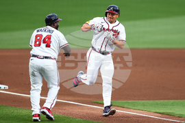 Athletics Braves Baseball