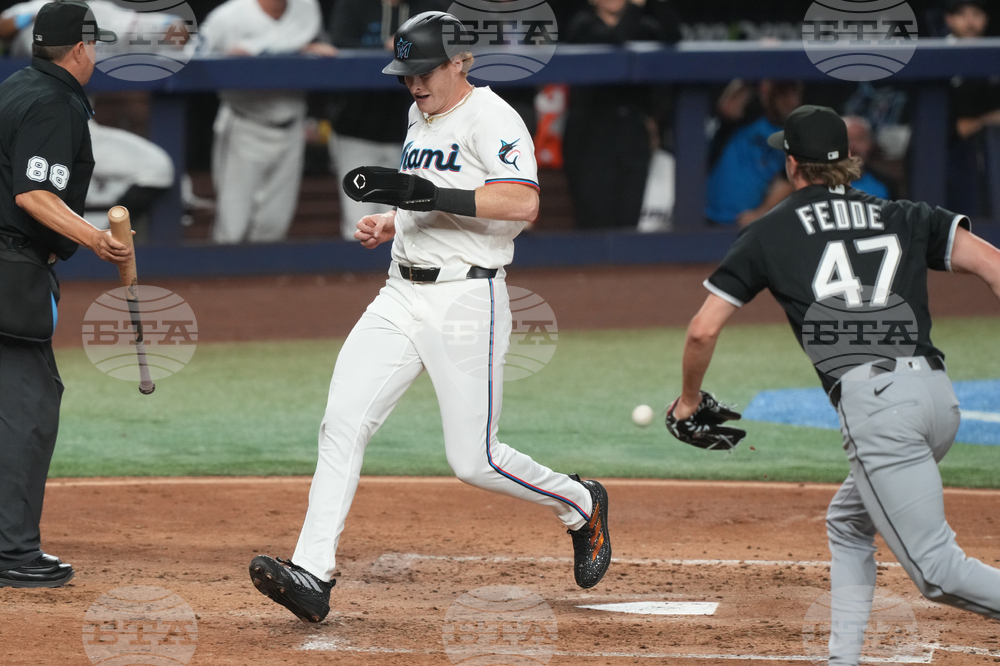 White Sox Marlins Baseball