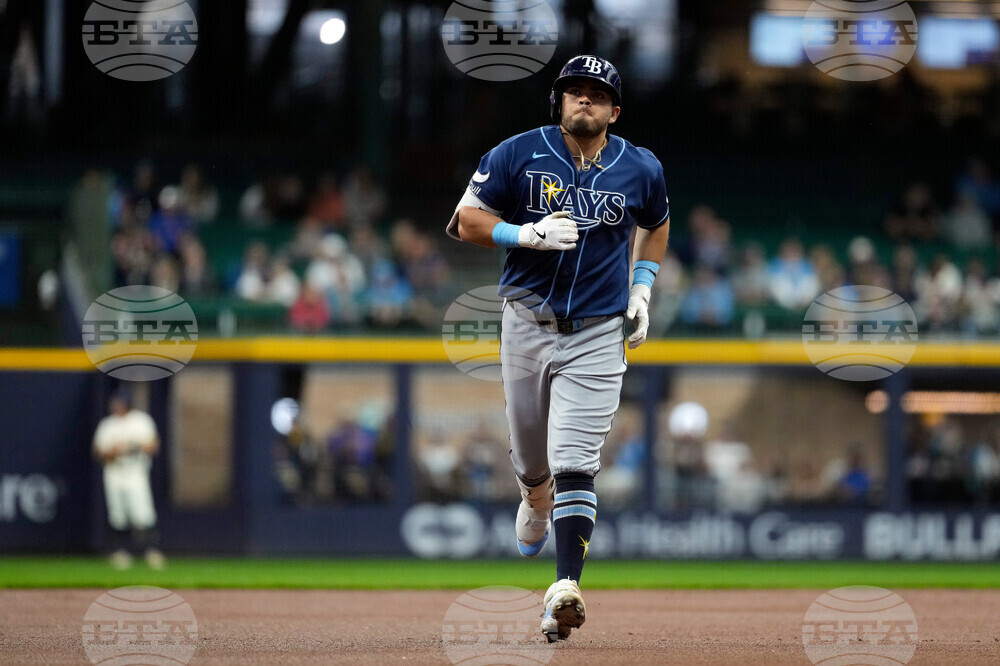 Rays Brewers Baseball