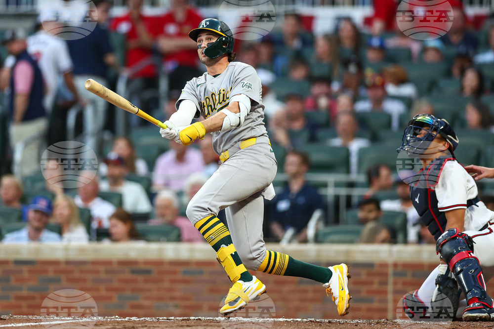 Athletics Braves Baseball