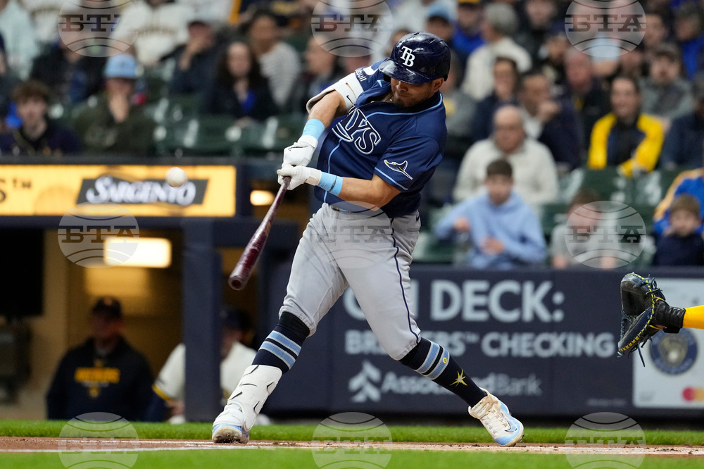 Rays Brewers Baseball