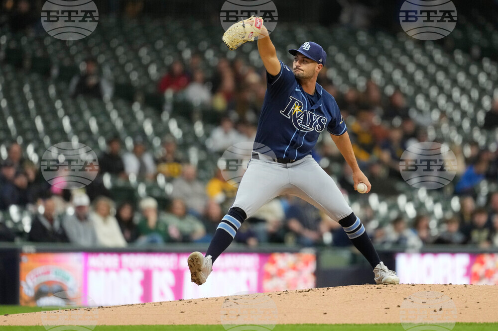 Rays Brewers Baseball