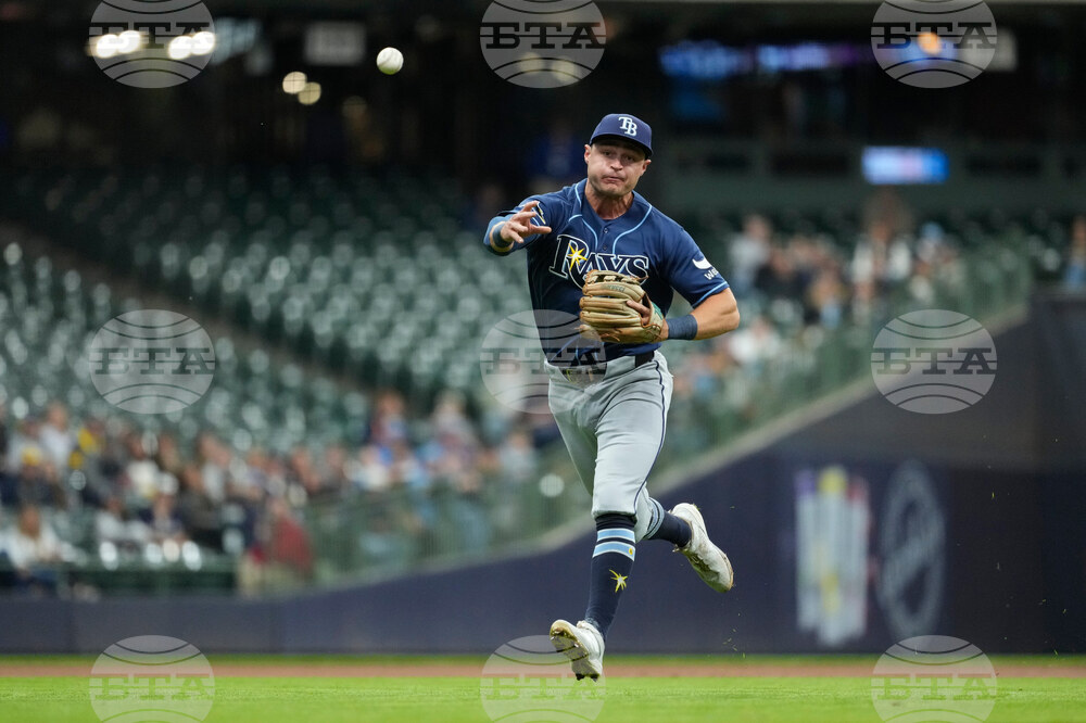 Rays Brewers Baseball