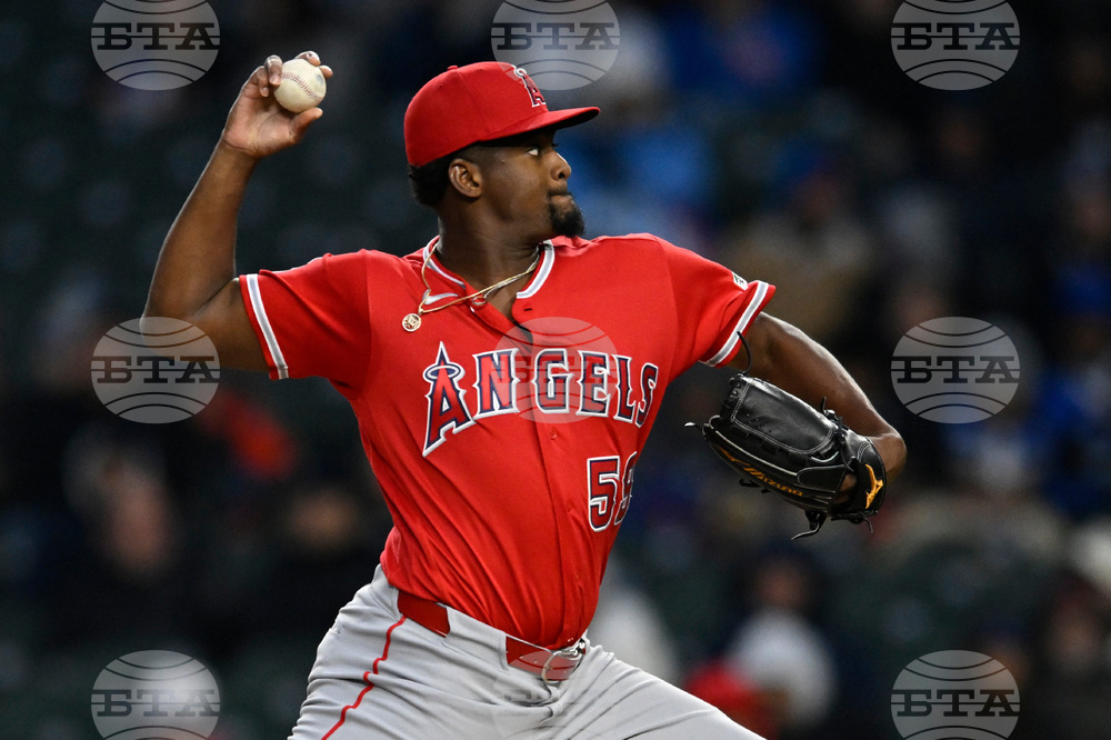 Angels Cubs Baseball