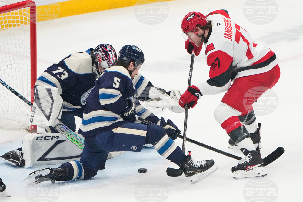 Hurricanes Blue Jackets Hockey