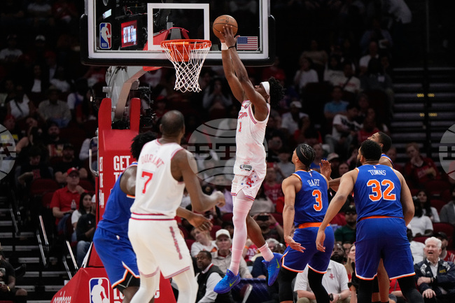 Knicks Rockets Basketball