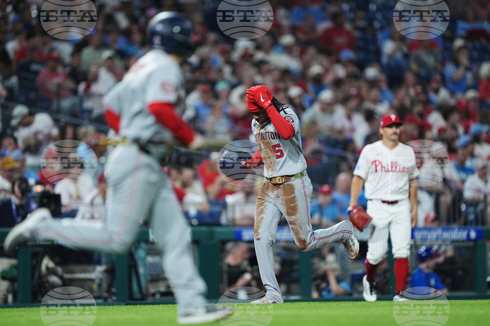 Nationals Phillies Baseball