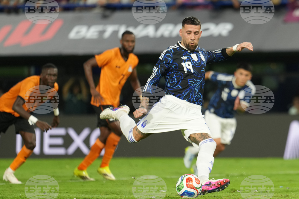 Argentina Zambia WCup Soccer