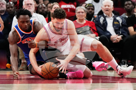 Knicks Rockets Basketball