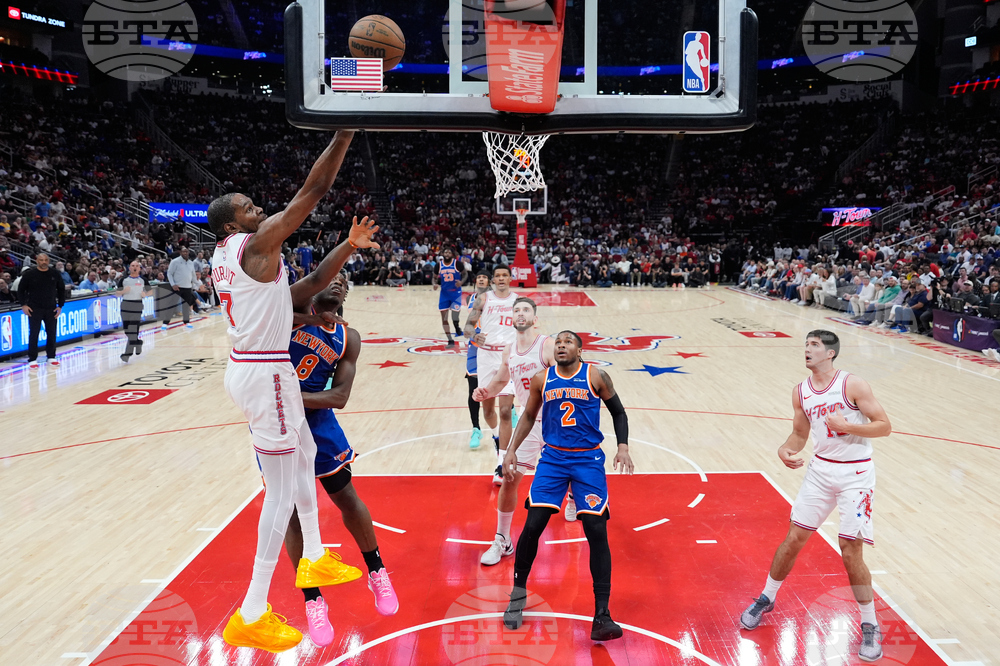 Knicks Rockets Basketball
