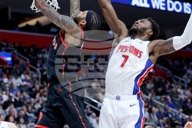 Raptors Pistons Basketball