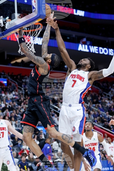Raptors Pistons Basketball